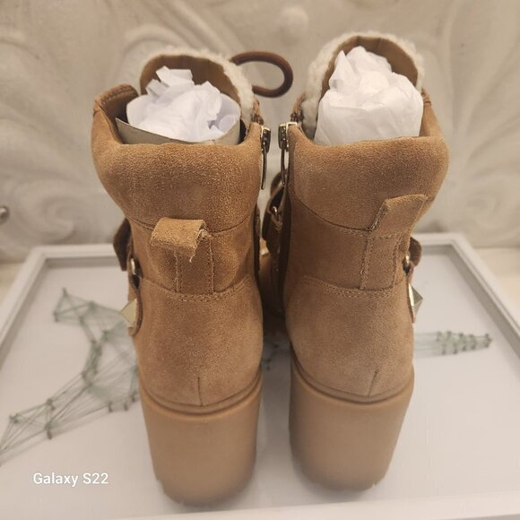 Marc Fisher Leather Strap up boots. NWOT. Size 6.5 - Picture 8 of 13